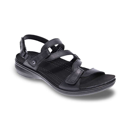 Miami Adjustable Sandal - Black
