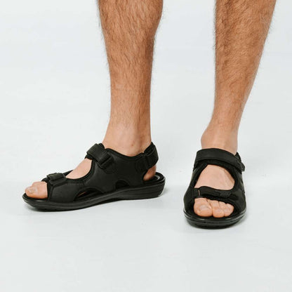 Montana 2 Backstrap Sandal - Oiled Black