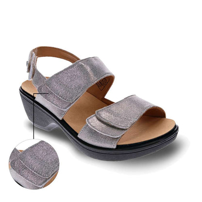 Rosario Wedge - Gold Wash