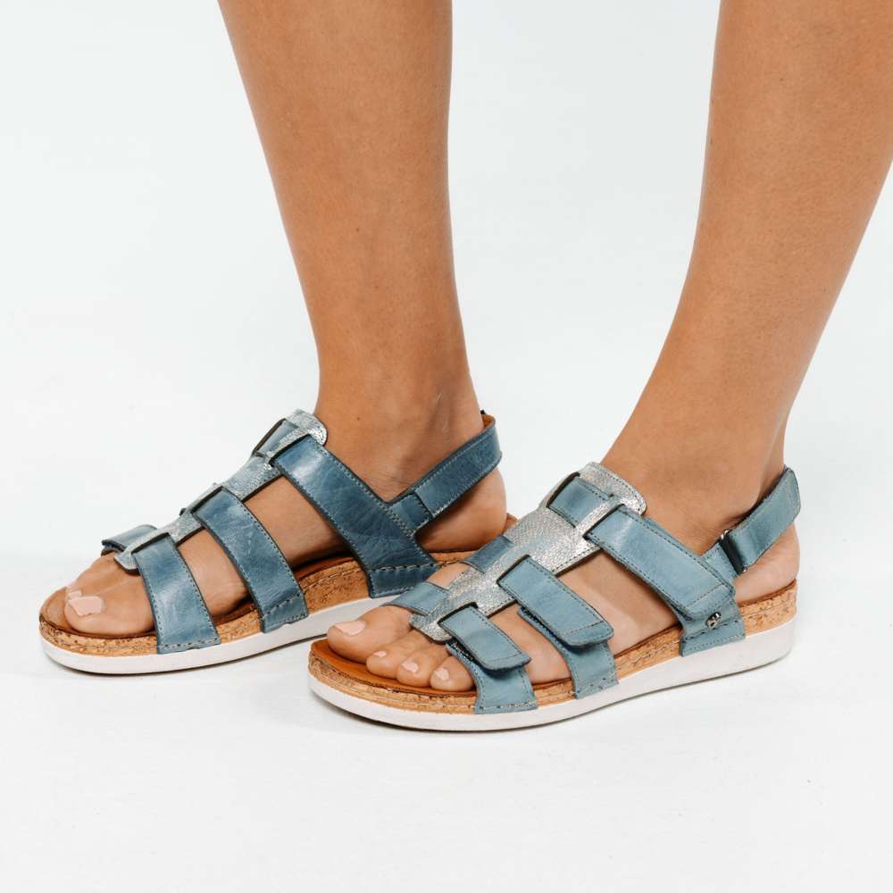 Santorini Gladiator Sandal - Khaki