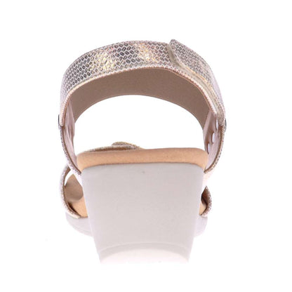 Tahiti Wedge - Metallic Interest