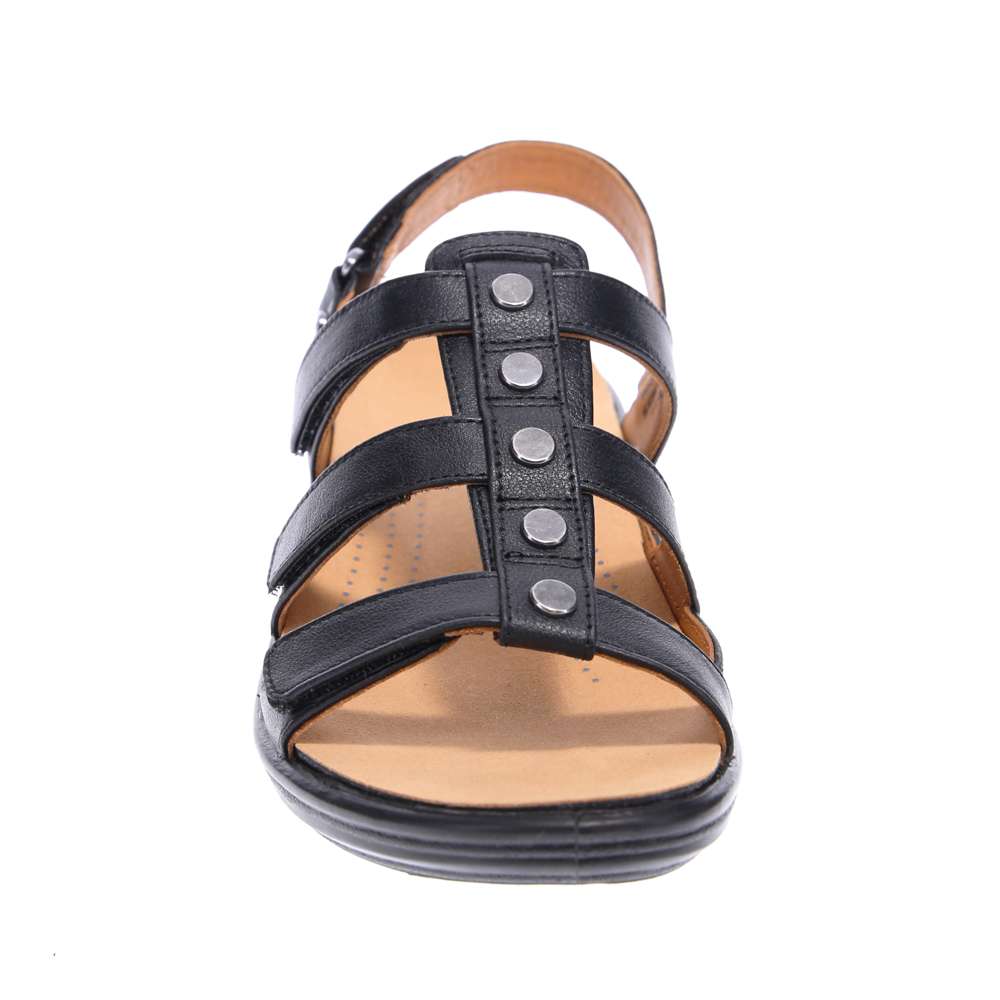 Toledo Backstrap Sandal - Black