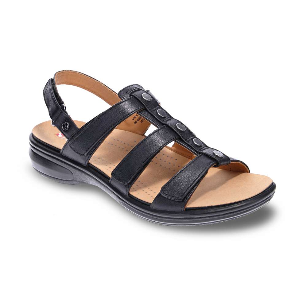Toledo Backstrap Sandal - Black