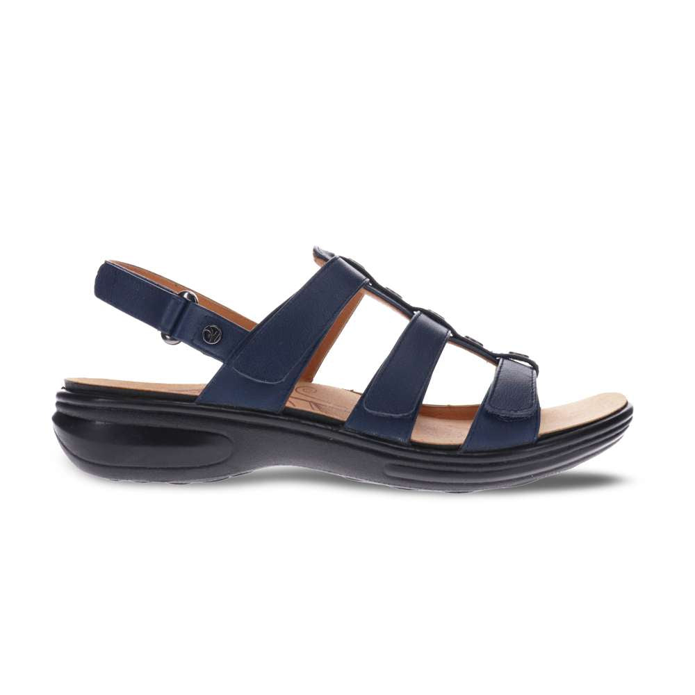 Toledo Backstrap Sandal - Blue French