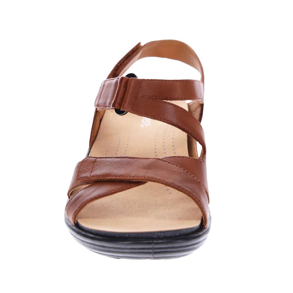 Zanzibar Adjustable Sandal - Cognac