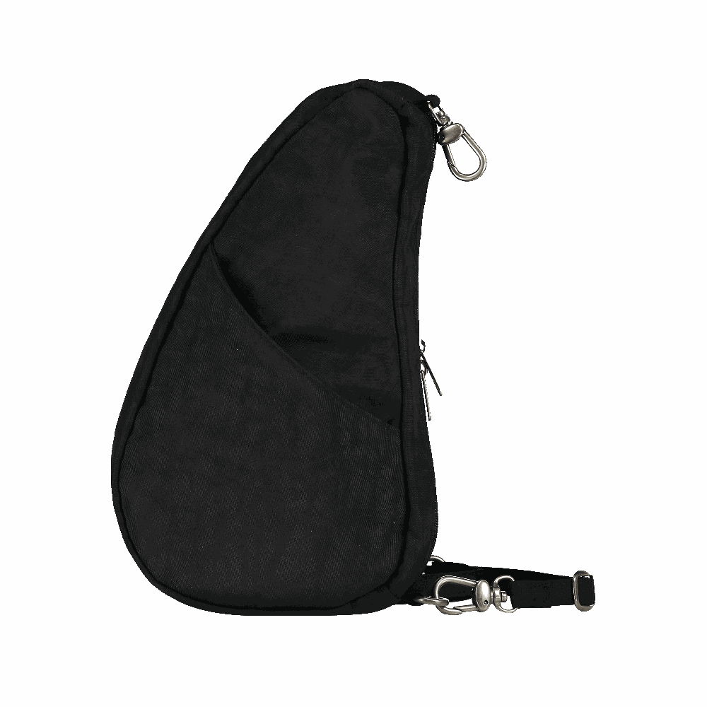 Textured Nylon Backpack - Black