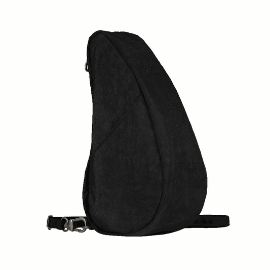 Textured Nylon Backpack - Black