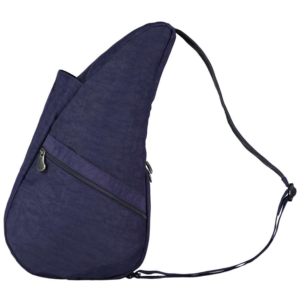 Textured Nylon Backpack - Blue Night