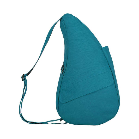 Textured Nylon Backpack - Capri Blue