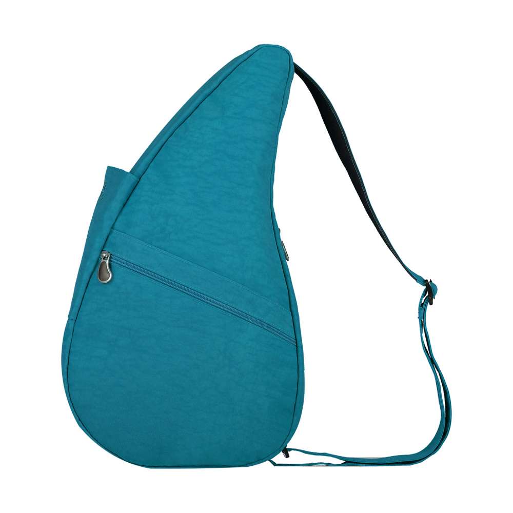 Textured Nylon Backpack - Capri Blue