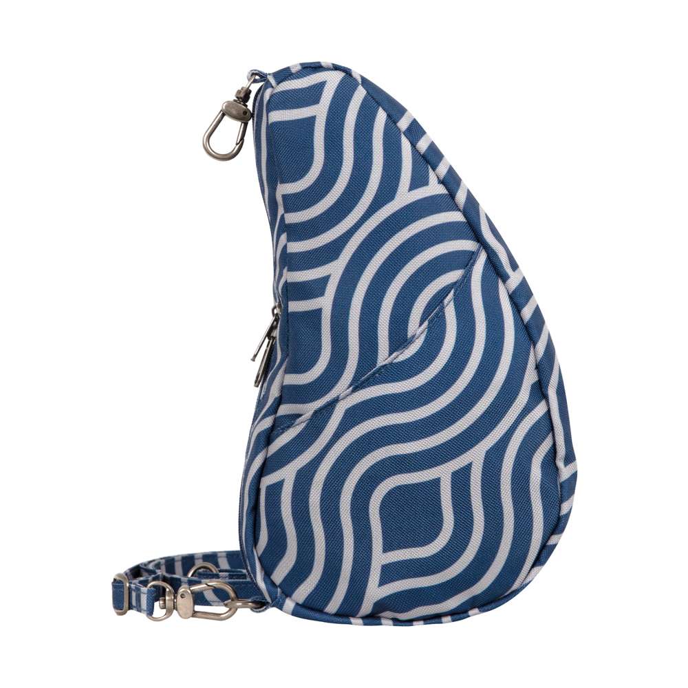 Reversible Print Backpack - Blue Wave