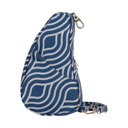Reversible Print Backpack - Blue Wave