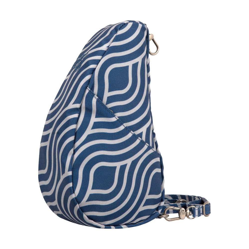 Reversible Print Backpack - Blue Wave