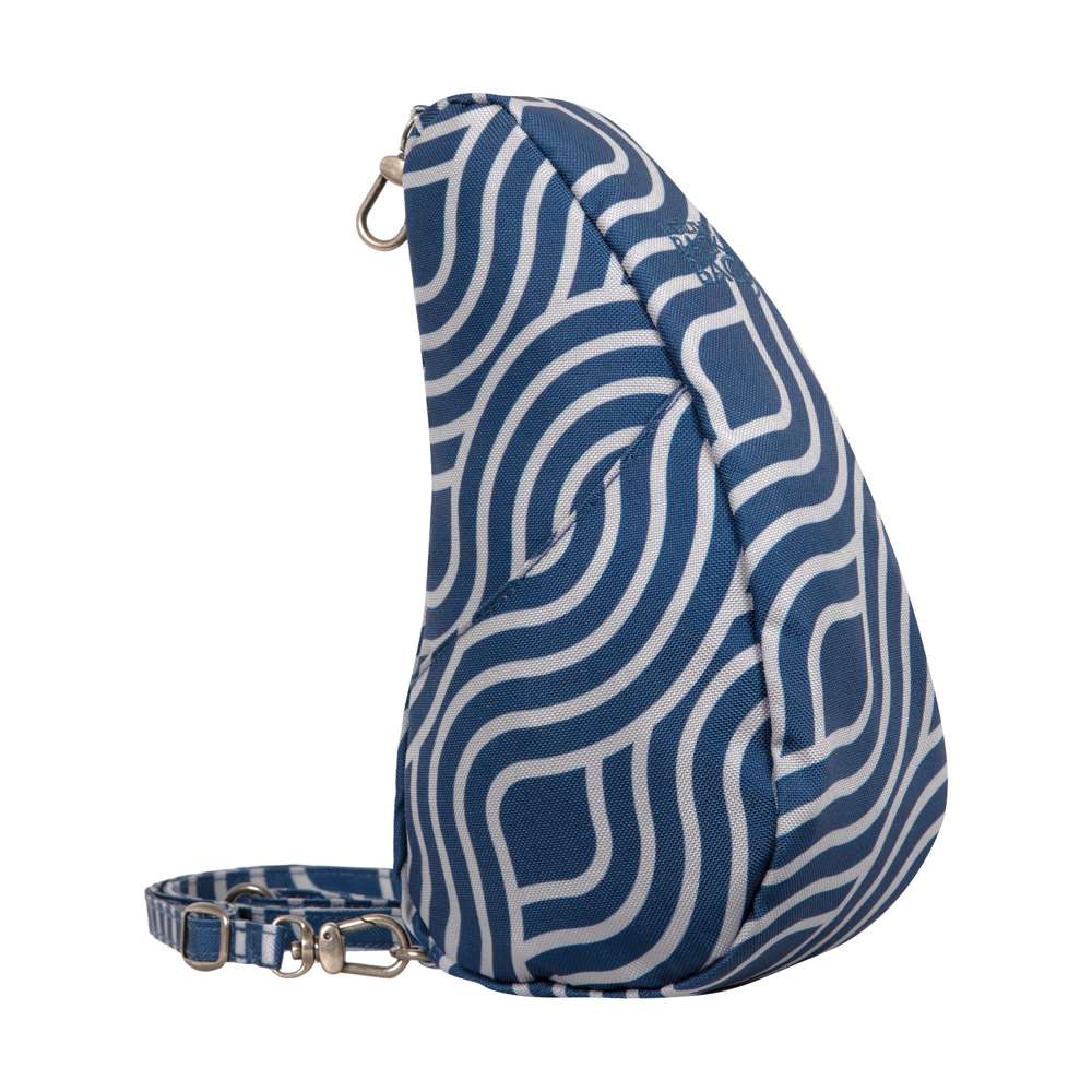 Reversible Print Backpack - Blue Wave