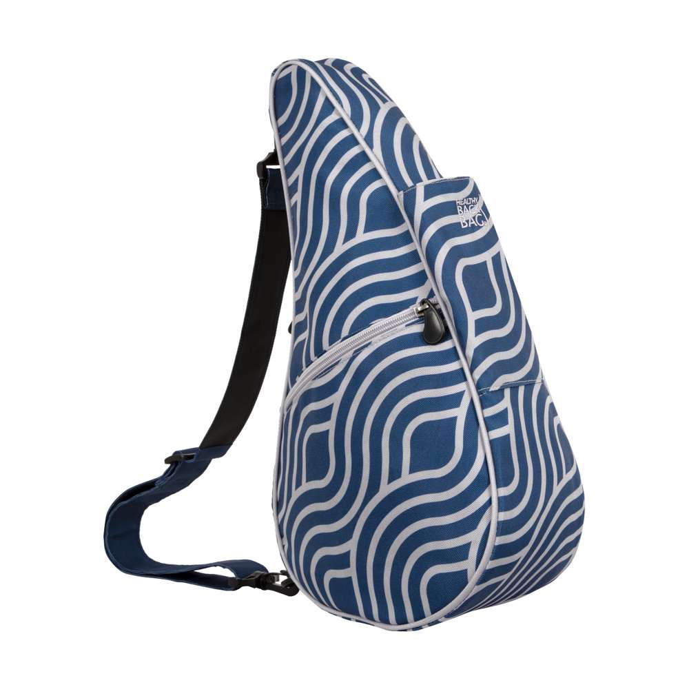 Reversible Print Backpack - Blue Wave