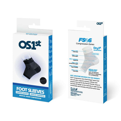 Sports Compression Foot Sleeve (FS6) - Yellow