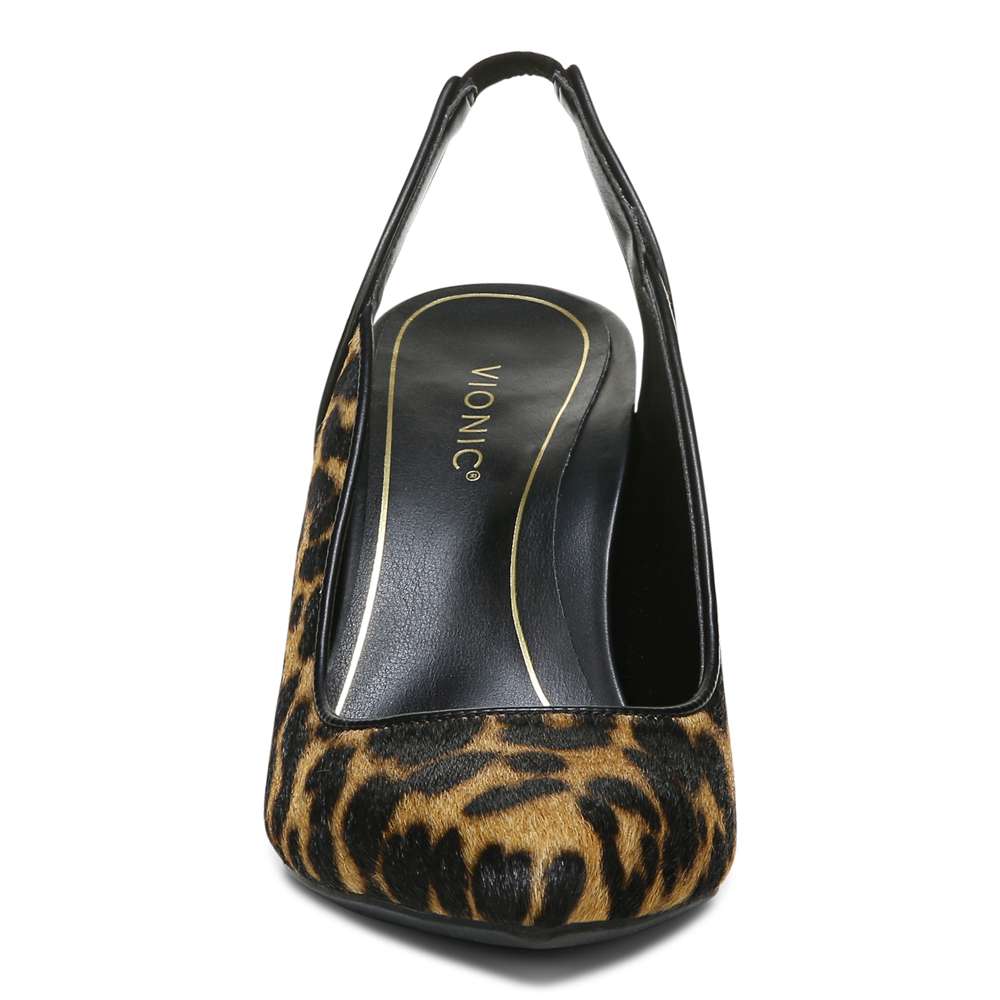 Adalena Heel - Tan Leopard