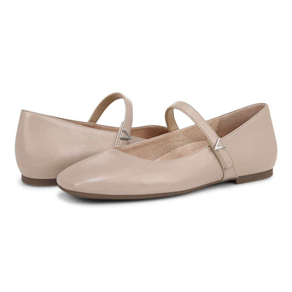 Alameda Mary Jane Flat - Oatmeal