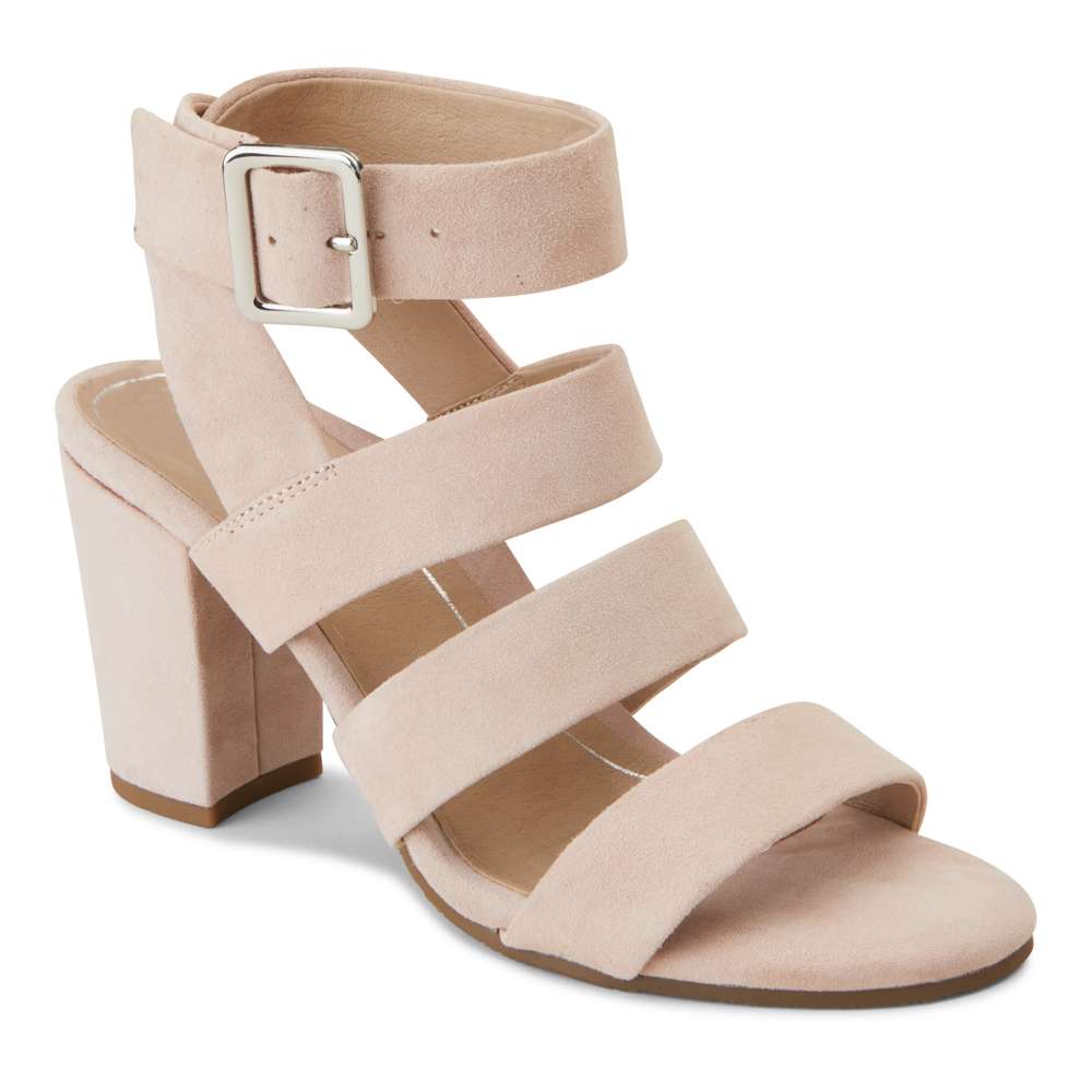 Blaire Heeled Sandal - Rose