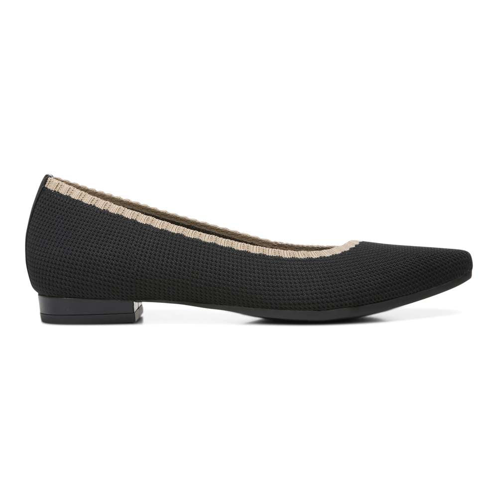 Dahlia Flat - Black
