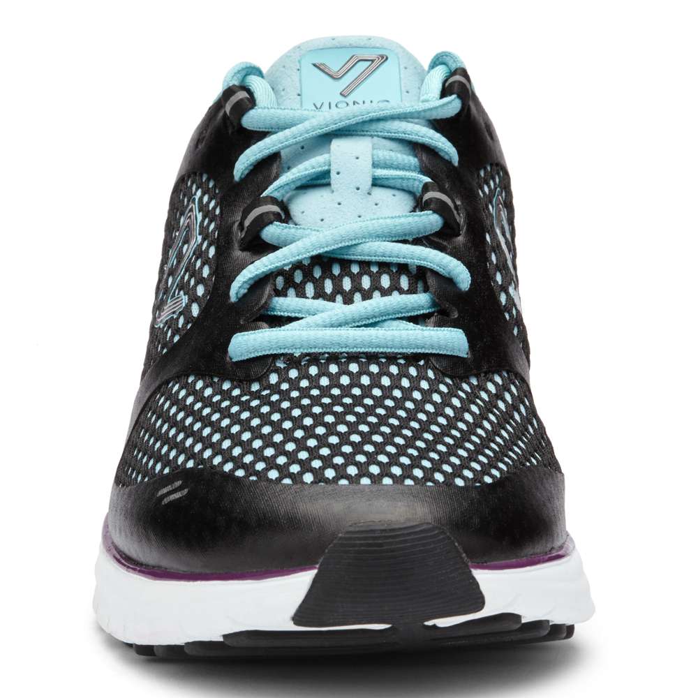 Elation Active Sneaker - Black/Teal
