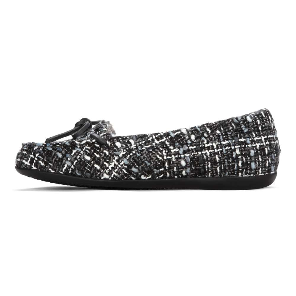 Ida Slipper - Black/Grey