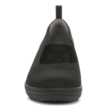 Jacey Knit Wedge - Black