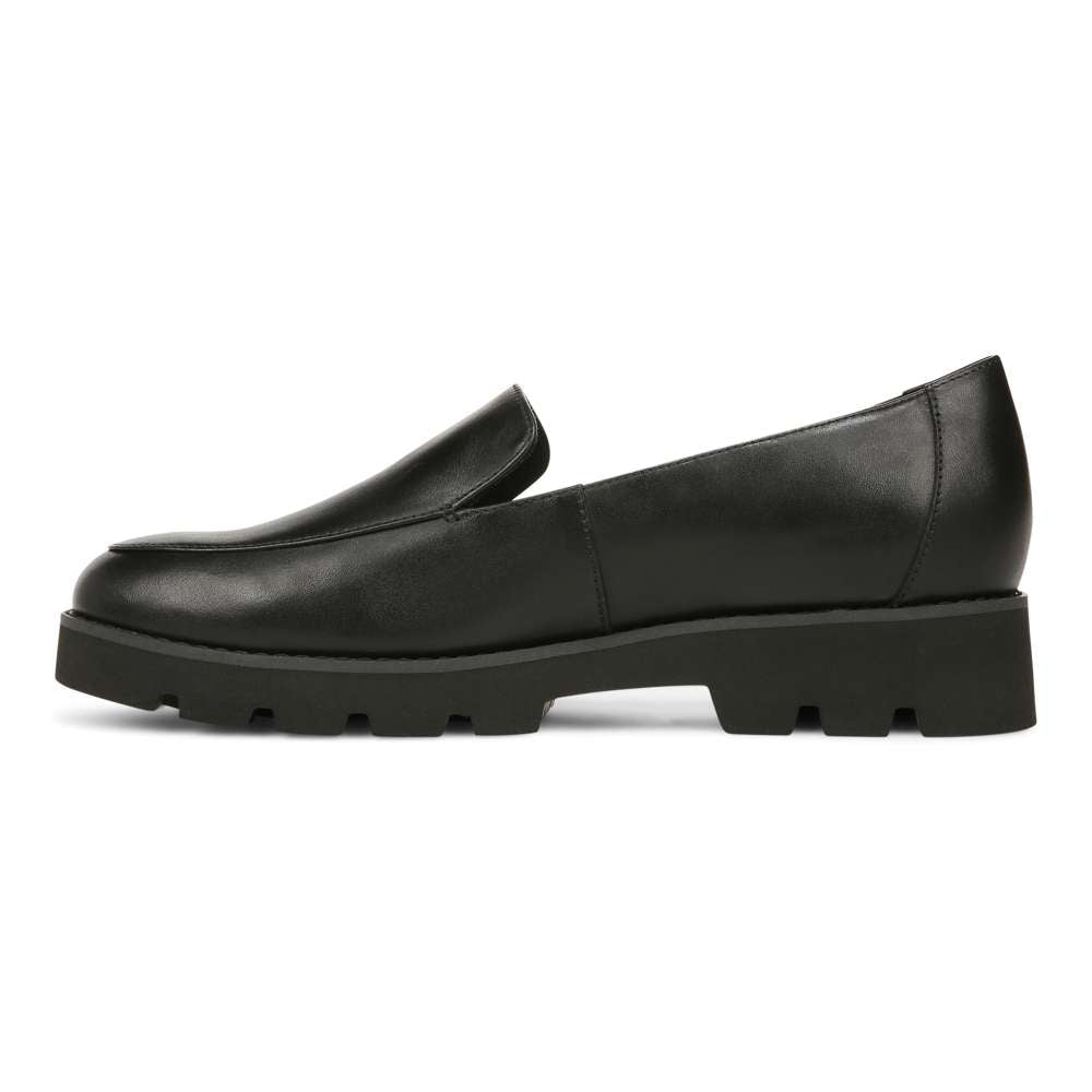Kensley Loafer - Black Leather