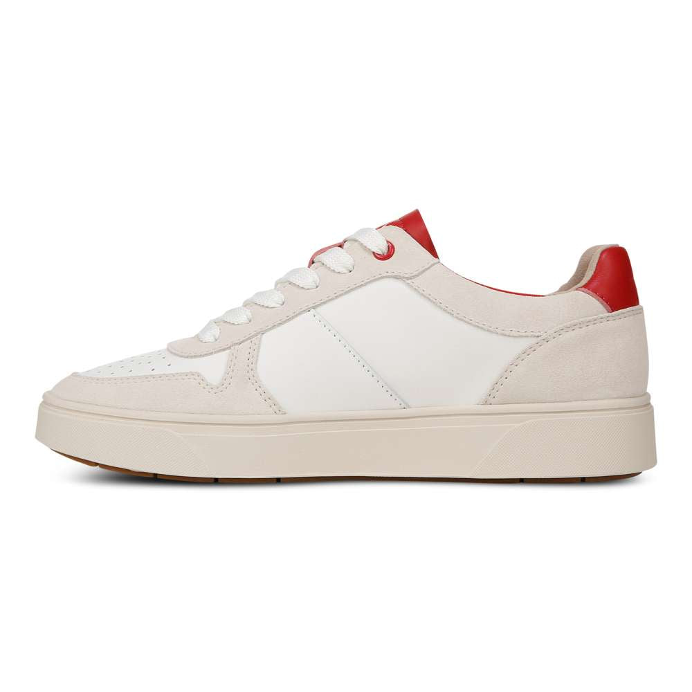 Kimmie Court Sneaker - Cream Red