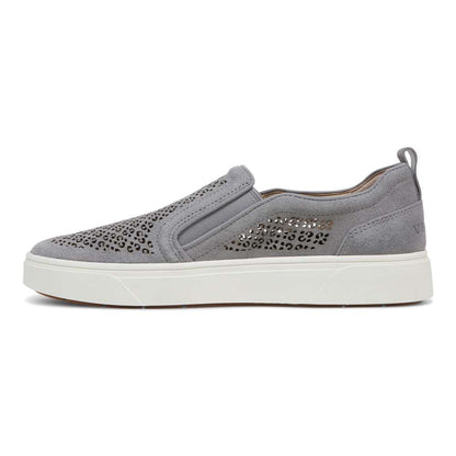Kimmie Perf Slip-On Sneaker - Slate