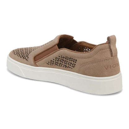Kimmie Perf Slip-On Sneaker - Wheat