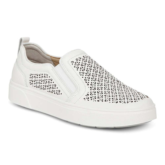 Kimmie Perf Slip-On Sneaker - White
