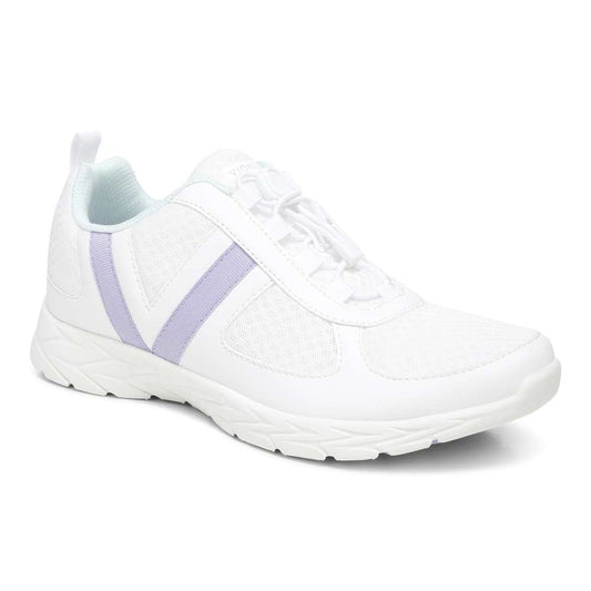 Maren Elastic Lace Sneaker - White
