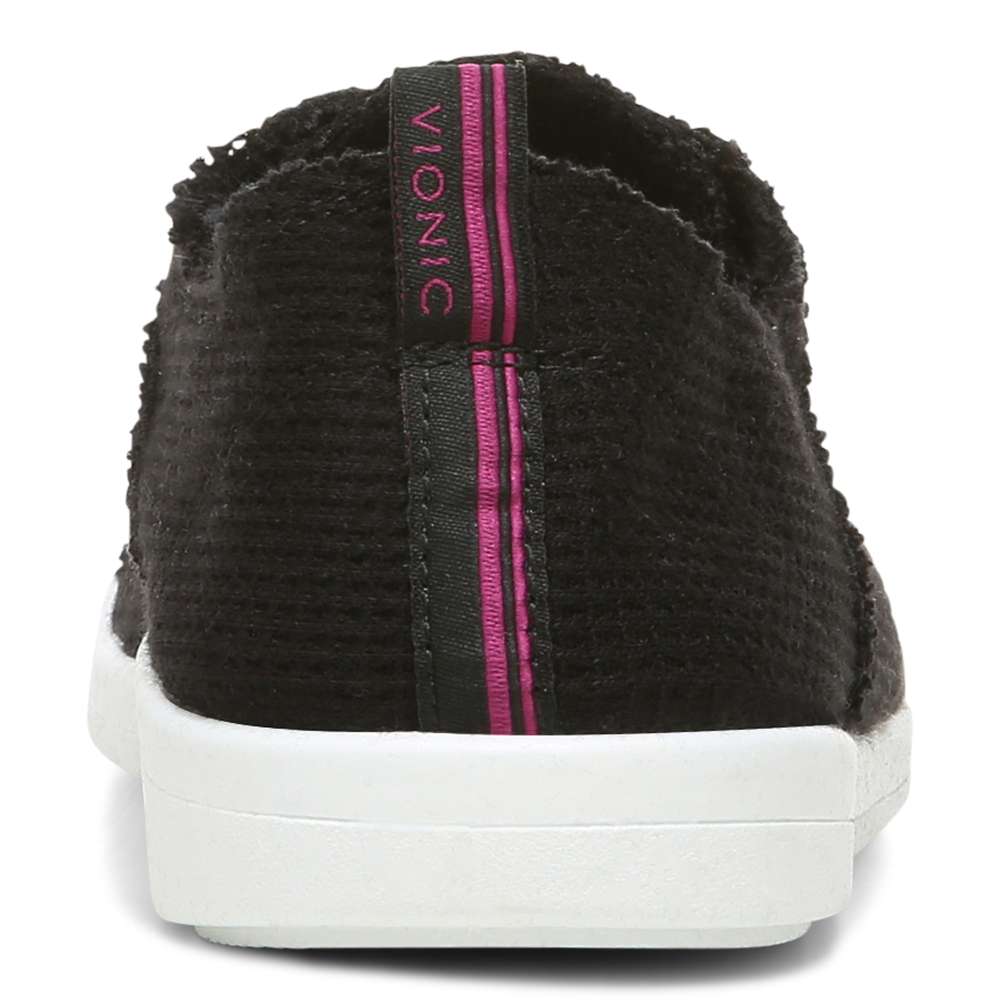 Pismo Casual Sneaker - Black Waffle Knit