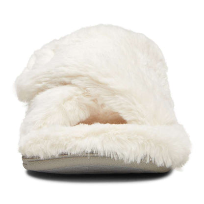 Relax Plush Slipper - Ivory