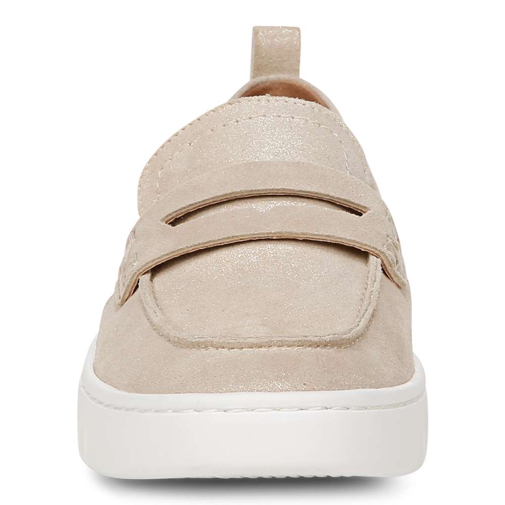 Uptown Loafer - Gold Leather