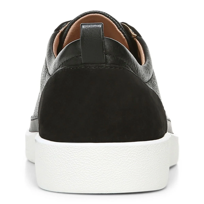 Winny Lace-Up Sneaker - Black Leather Nubuck