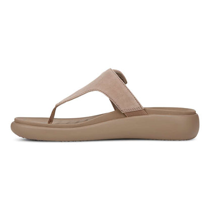 Activate Recovery Sandal - Taupe Suede