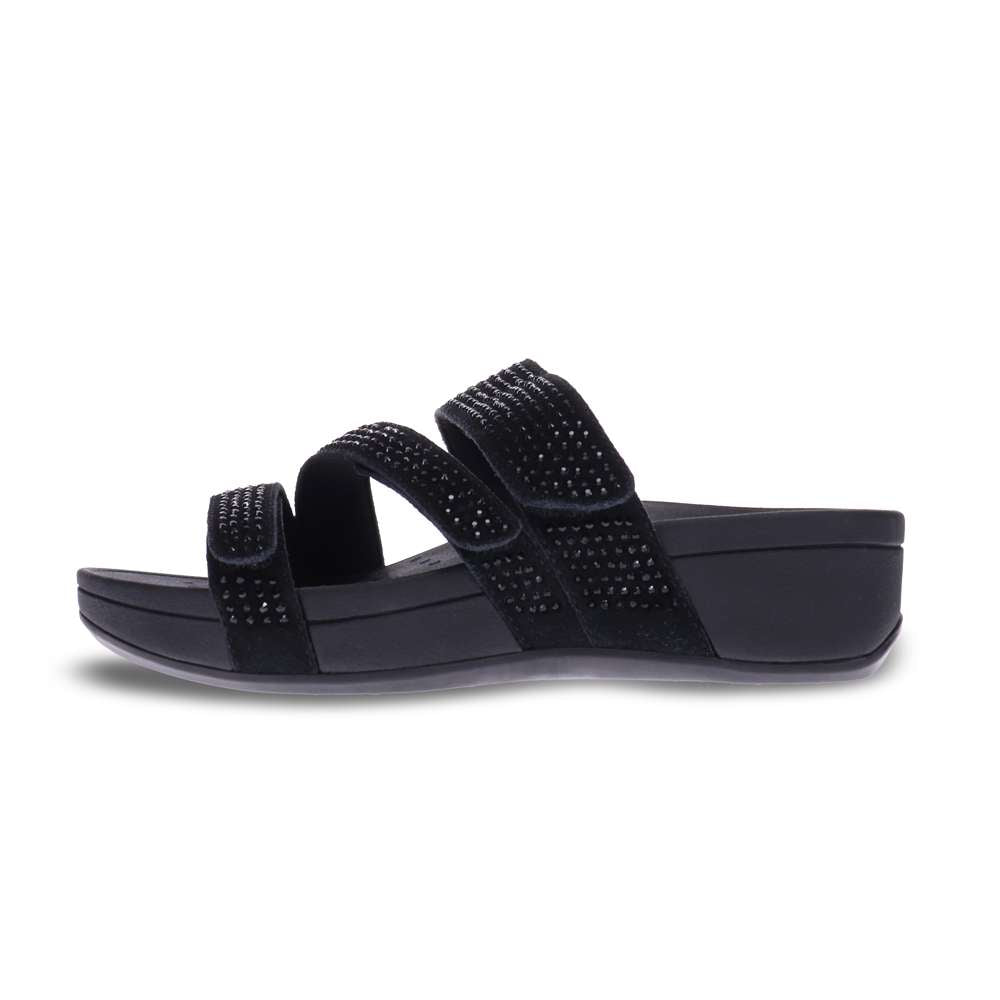 Alexis Platform Sandal - Black