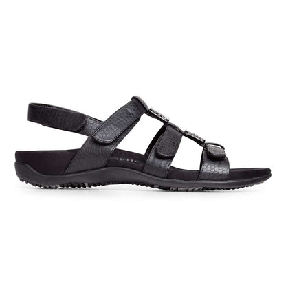 Amber Adjustable Sandal - Black