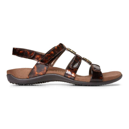 Amber Adjustable Sandal - Tortoise