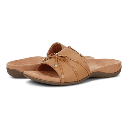 Bella Slide Sandal - Camel
