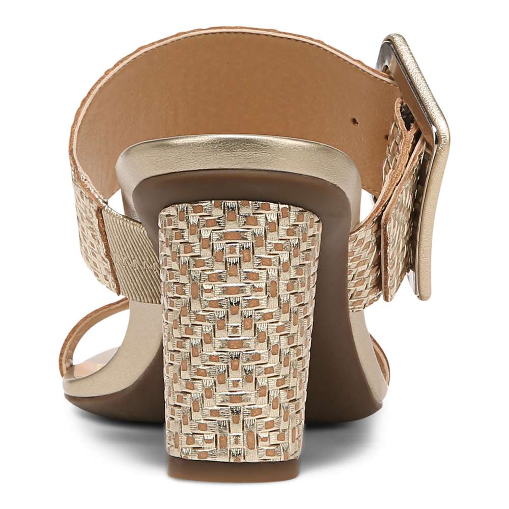 Brookell Heeled Sandal - Gold