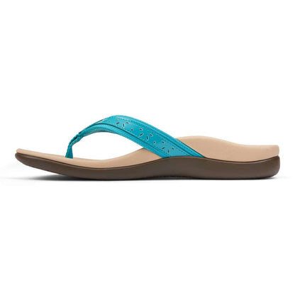 Casandra Toe Post Sandal - Teal