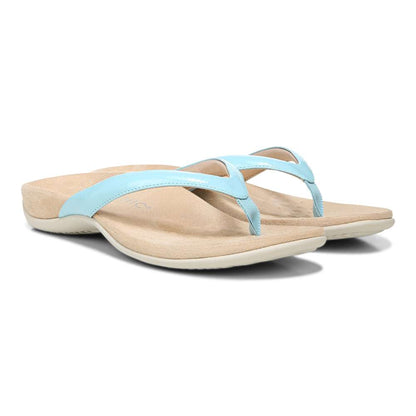 Dillon Toe Post Sandal - Porcelain Blue