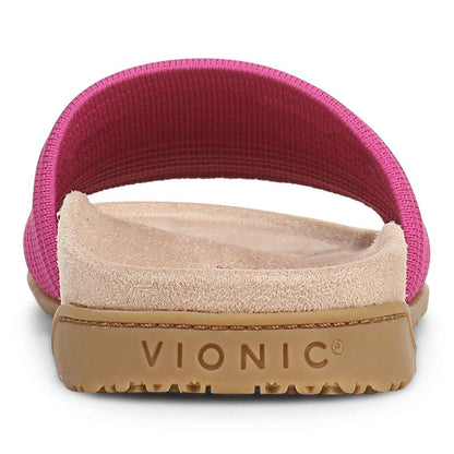 Evie Knit Slide - Rose Violet