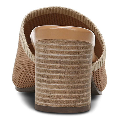 Fleur Heeled Sandal - Toasted Nut