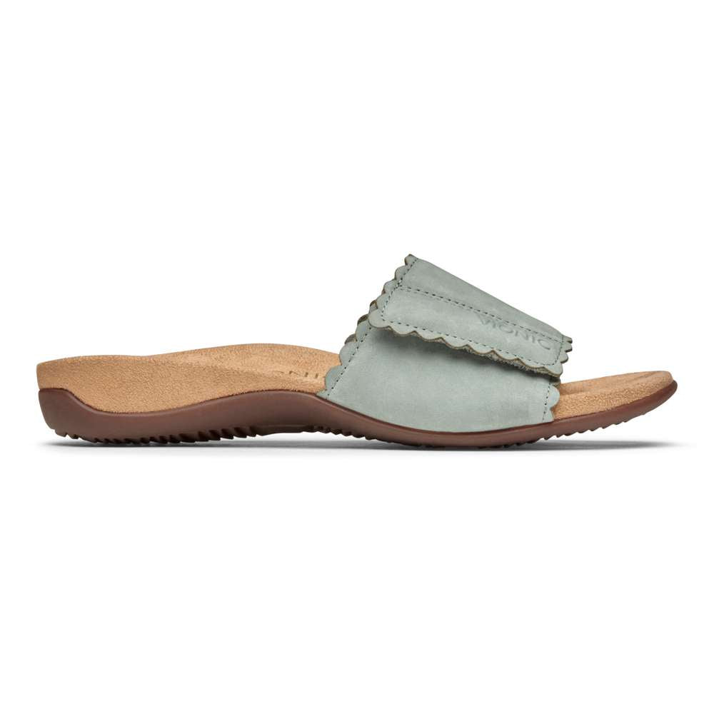 Florence Slide Sandal - Mint