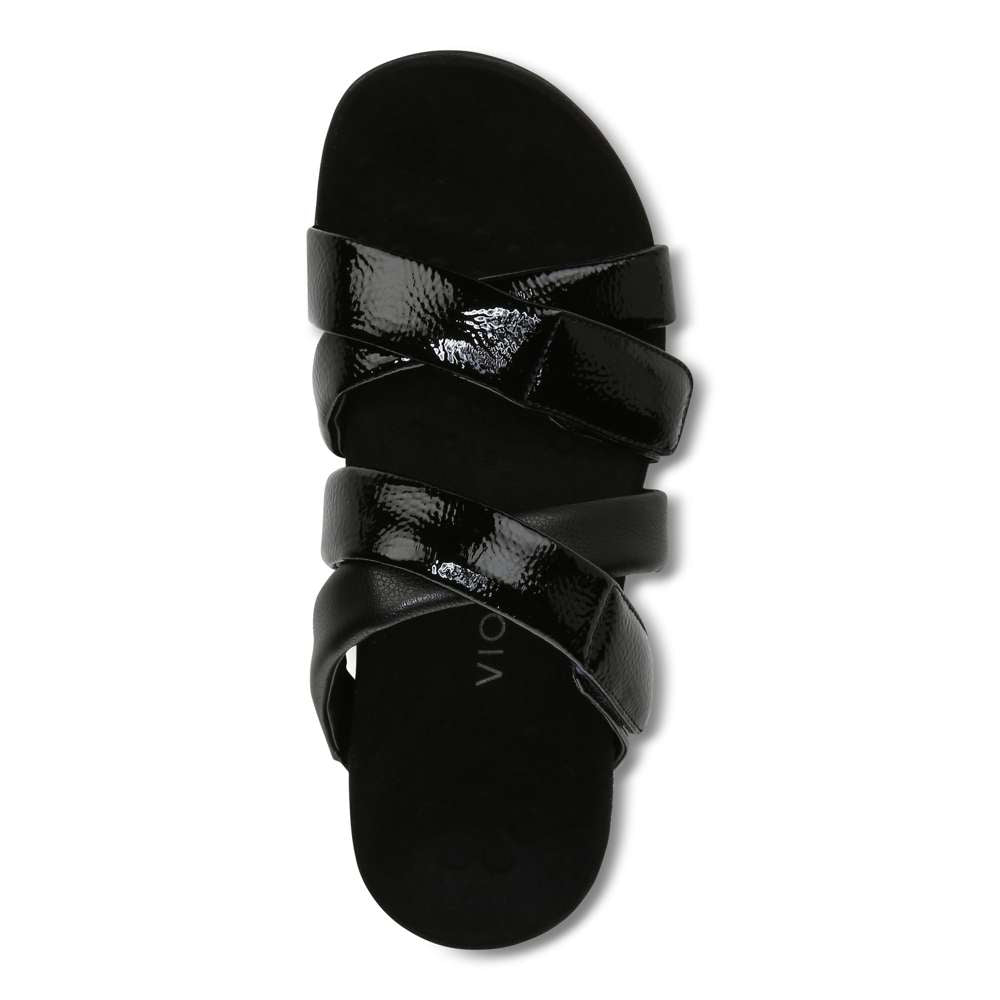 Hadlie Slide Sandal - Black