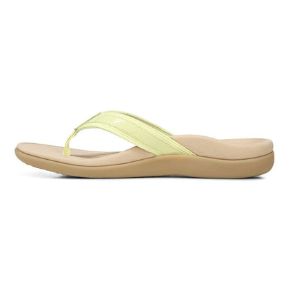 Islander Toe Post Sandal - Pale Lime